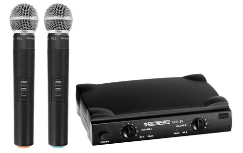 Doppel uhf funk mikrofon - pa,